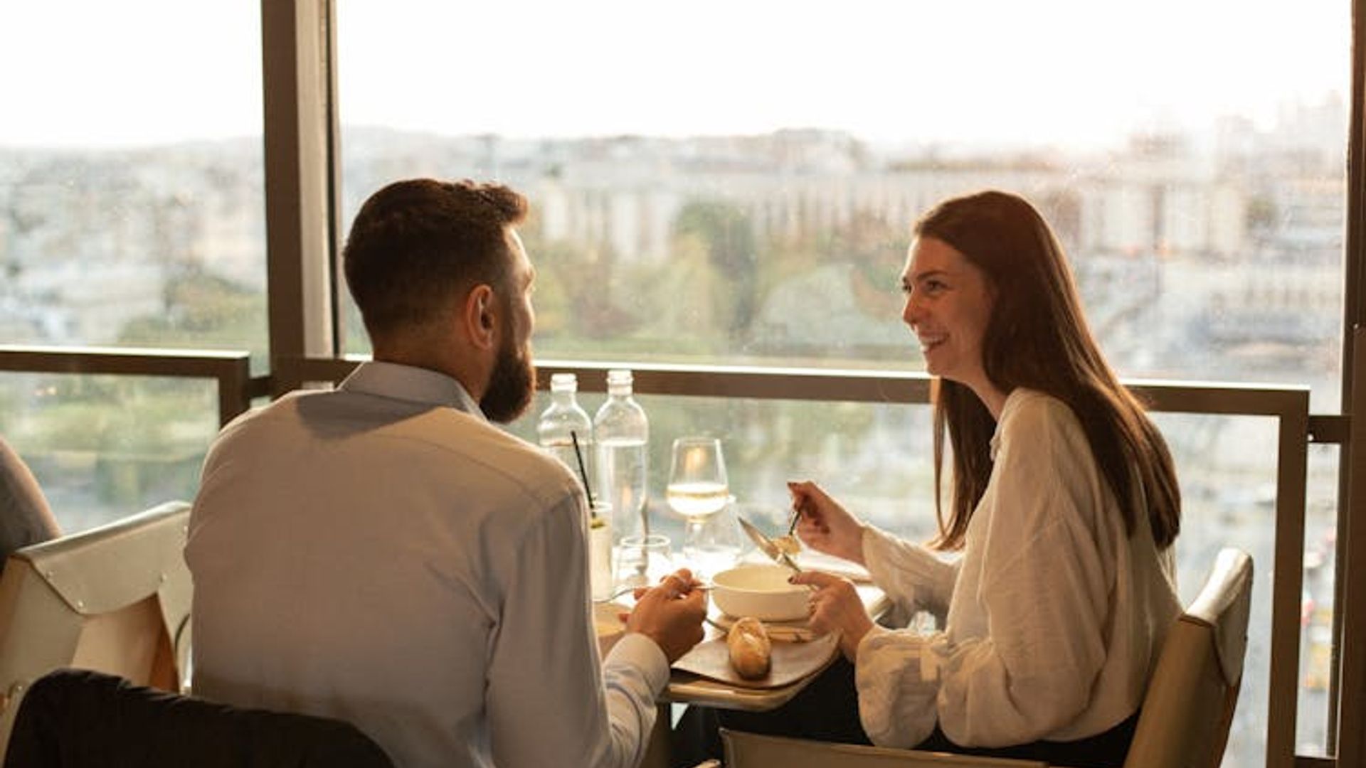 Eiffel Tower lunch at Madame Brasserie