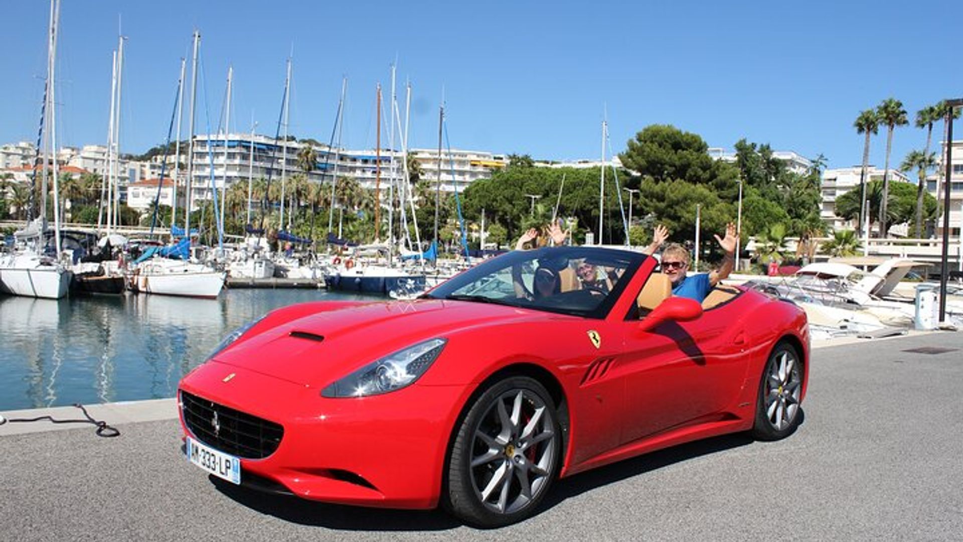 Excursion privée de photo Ferrari à Cannes