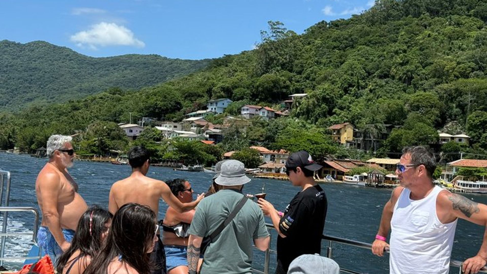 Bootsfahrt Florianópolis Costa da Lagoa und natürliche Pools