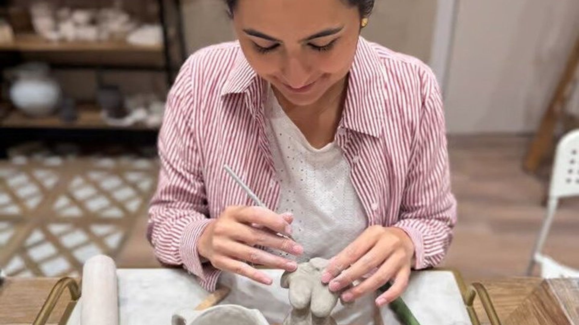 Ceramics and Wine Workshop in Barcelona