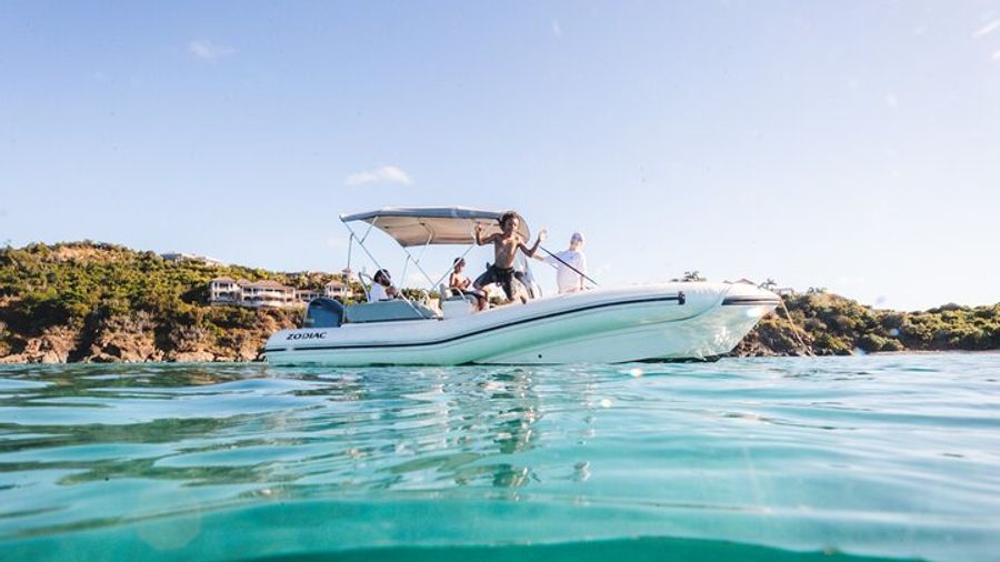 Bareboat Zodiac RIB Rentals in St John VI