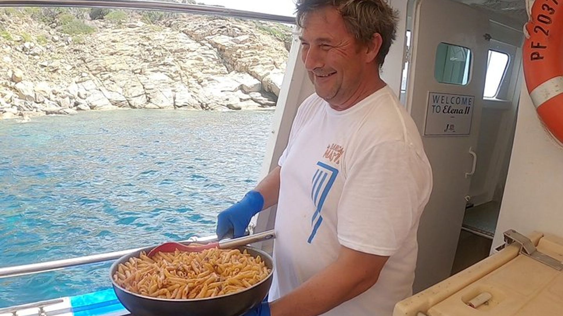 Angeltourismus auf der Insel Elba mit Mittagessen an Bord