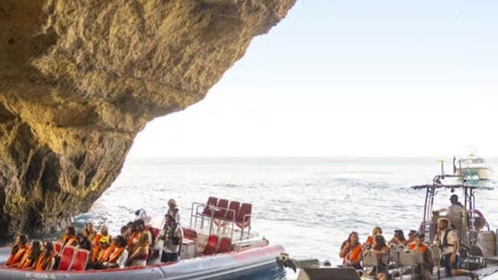 Benagil Caves: Sunset Boat Tour from Portimão