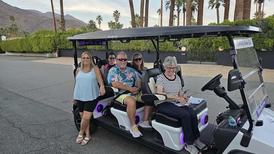 Palm Springs: Celebrity Homes Golf Cart Tour