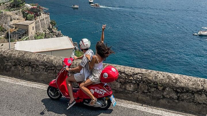 Amalfi Coast Vespa Tour: Positano & Ravello from Sorrento