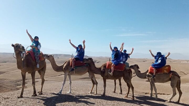 Agafay Desert Small-Group Camel Ride With Pickup in Marrakech