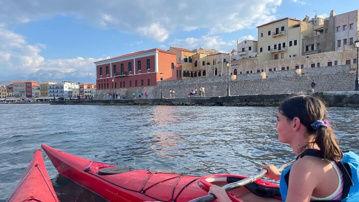 Sea Kayak Tour Chania Venetian Coastline