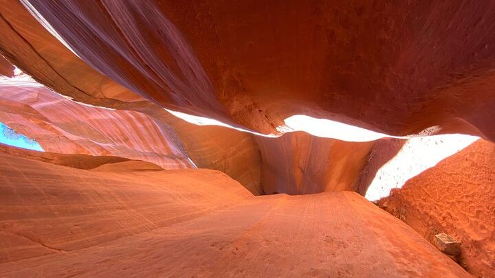 Private Guided Hike through Peekaboo Slot Canyon
