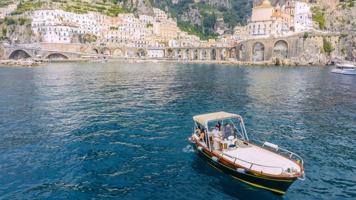 Amalfi Coast or Capri Private Full-Day Flexible Boat Tour