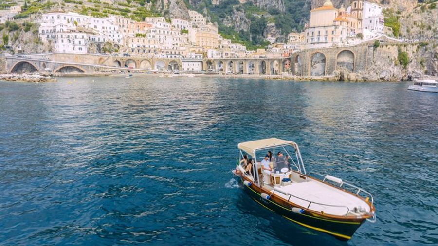 Amalfi Coast or Capri Private Full-Day Flexible Boat Tour