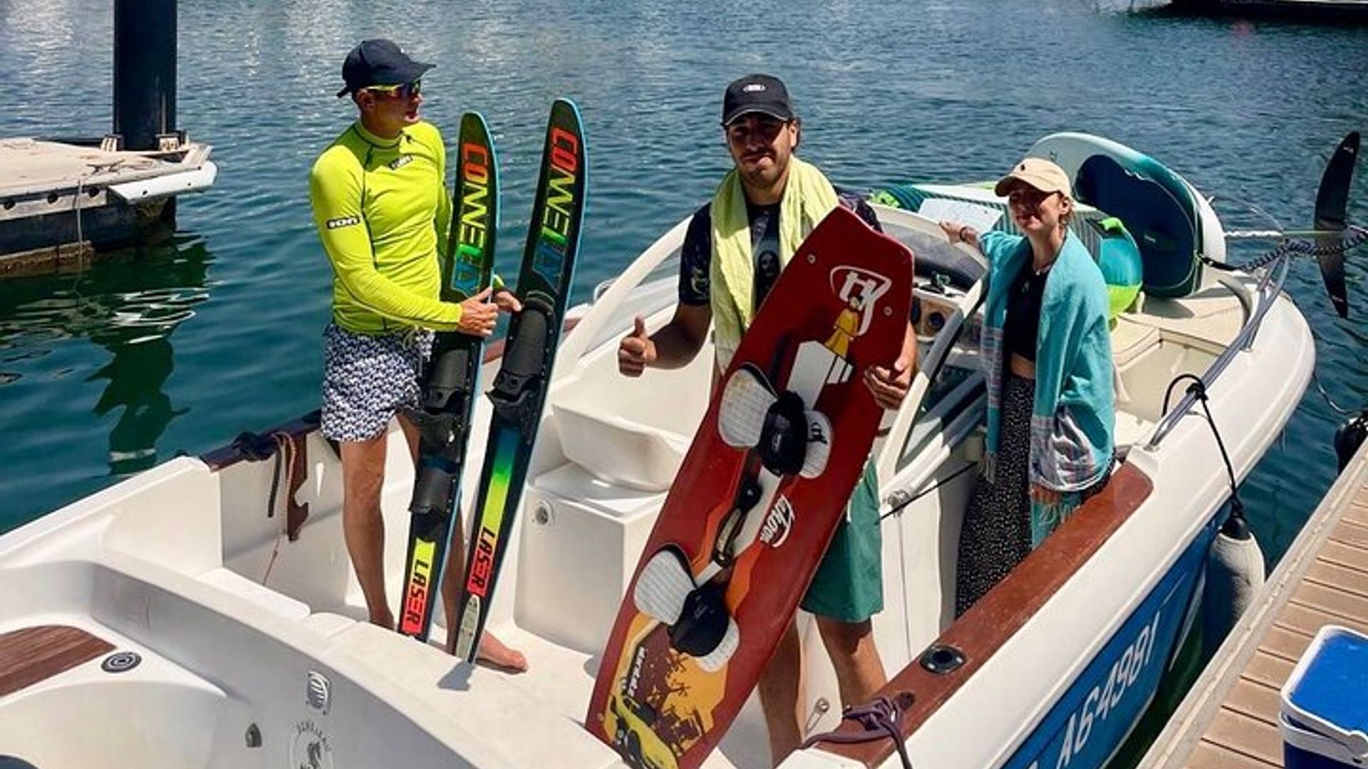 Barcelona Speedboat with Wakeboard and Tubing Option