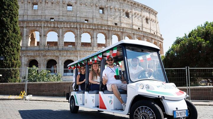 Rome Small-Group Golf Cart Sightseeing Tour With Gelato