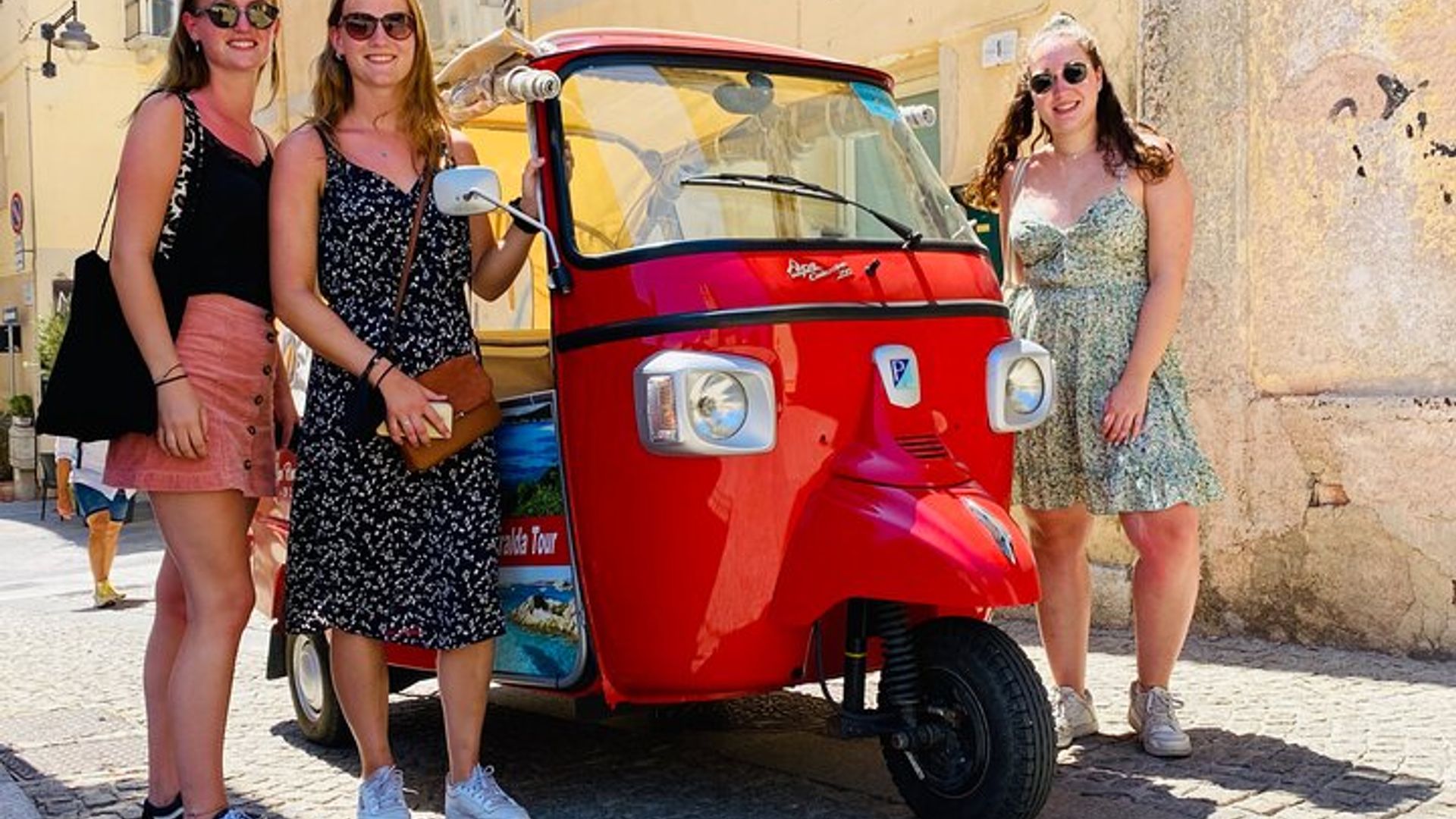 Olbia: Vollständige Stadtrundfahrt mit dem Tuk-Tuk