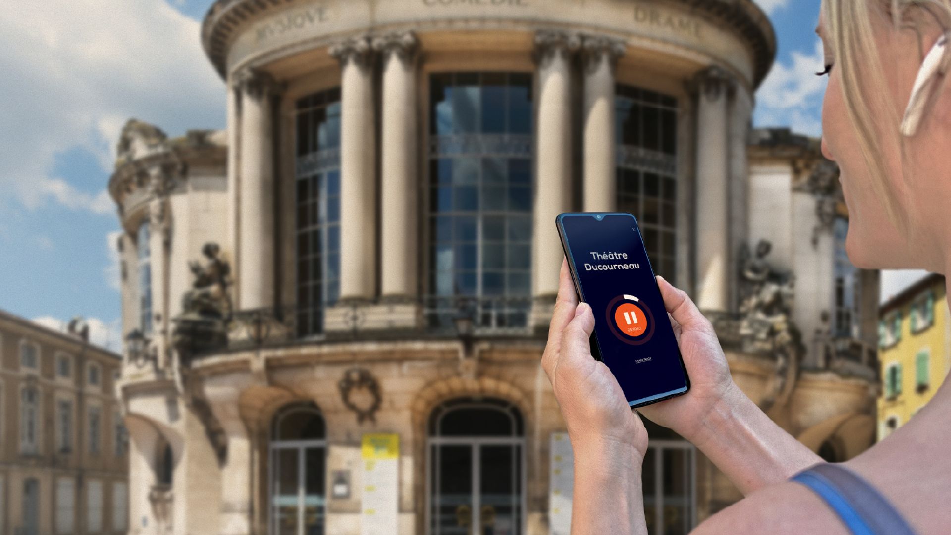 Agen: 1h15 audio guided walking tour and 19 audio commentaries