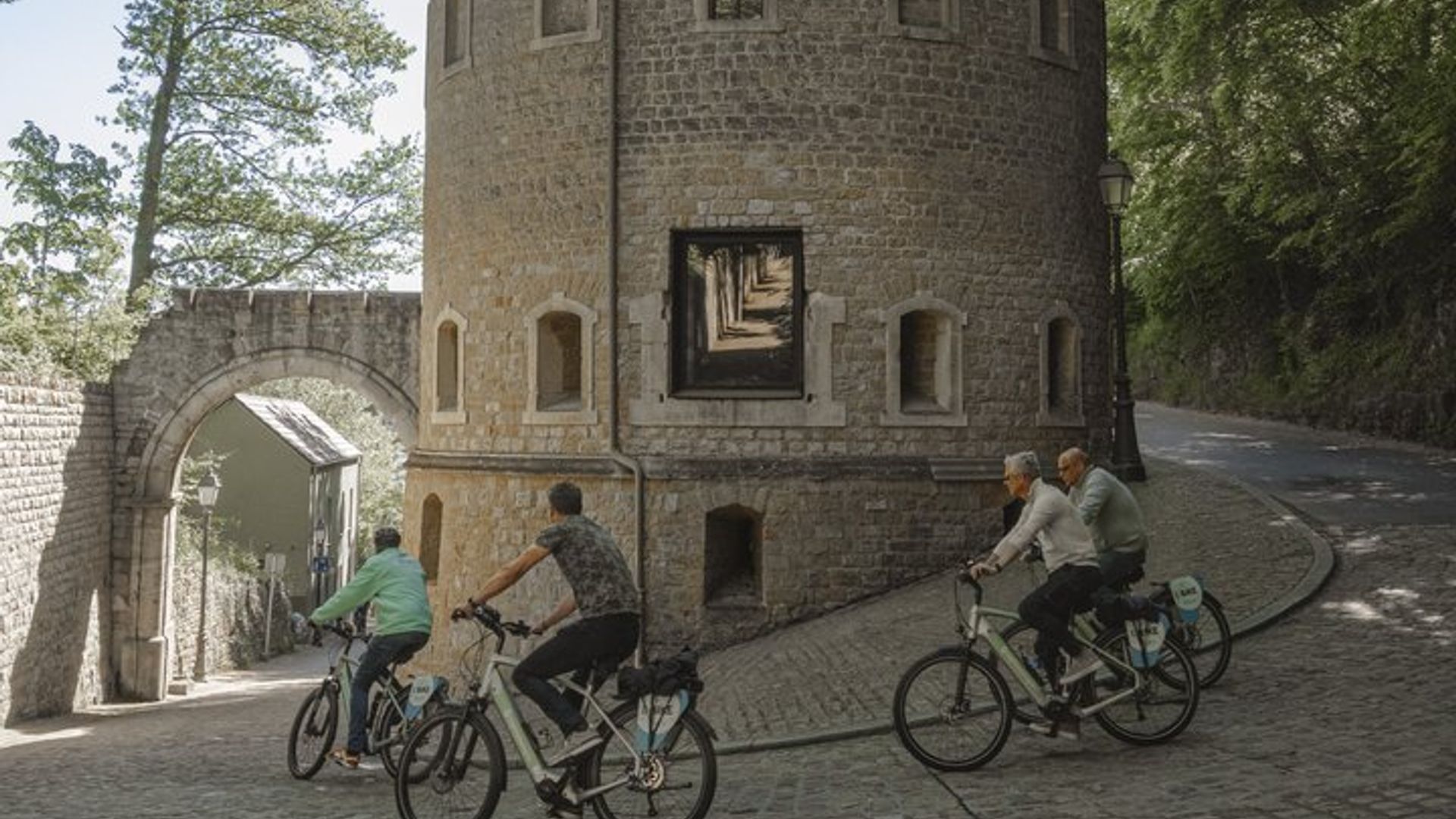 Luxemburg Stadt geführte eBike Tour