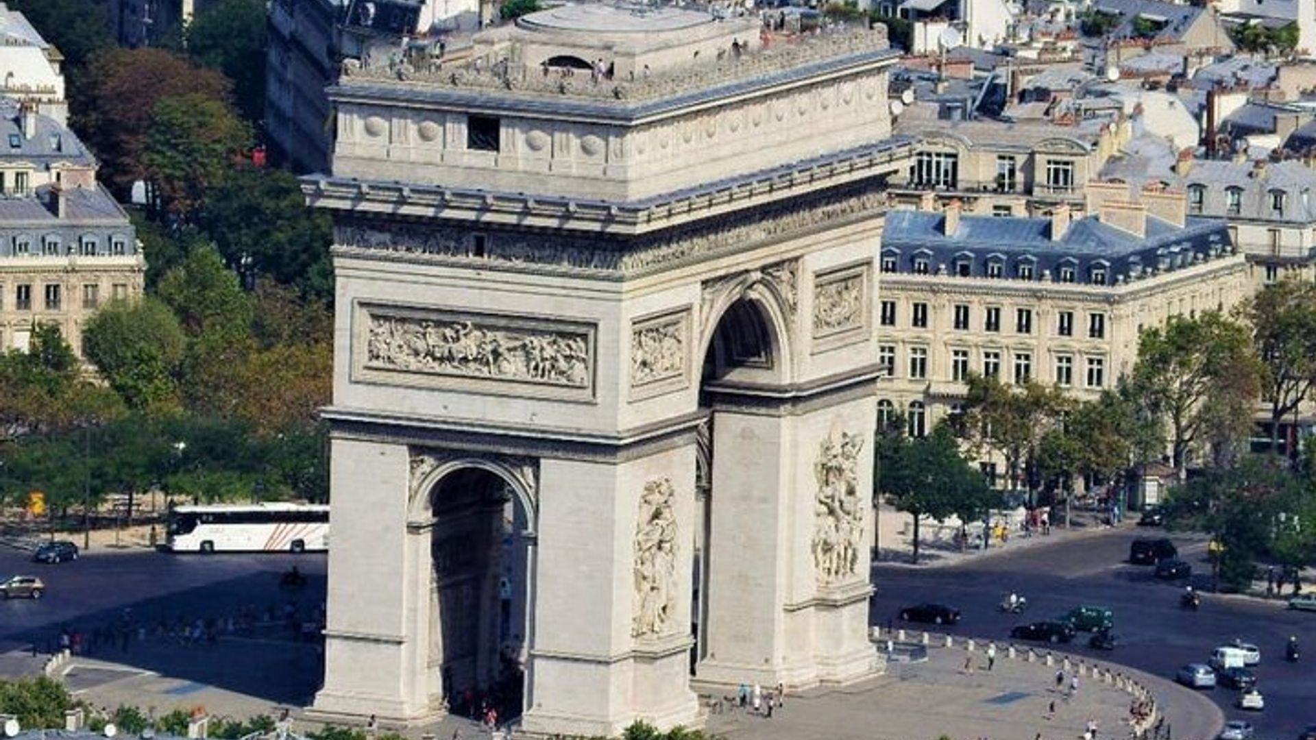 Arc de Triomphe Entrance Ticket with Terrace Access