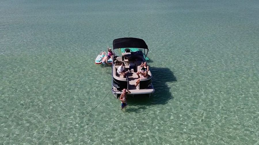 Crab Island Private Charter with Amenities Included