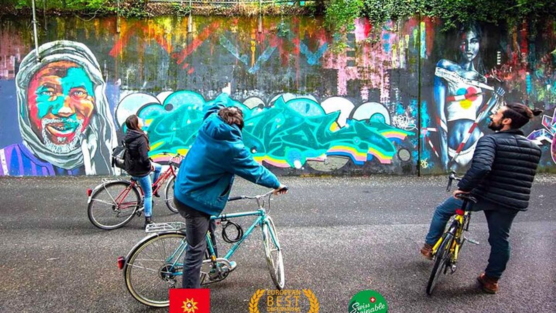 Visite d'art urbain de Genève 2h30 sur un Tuk Tuk