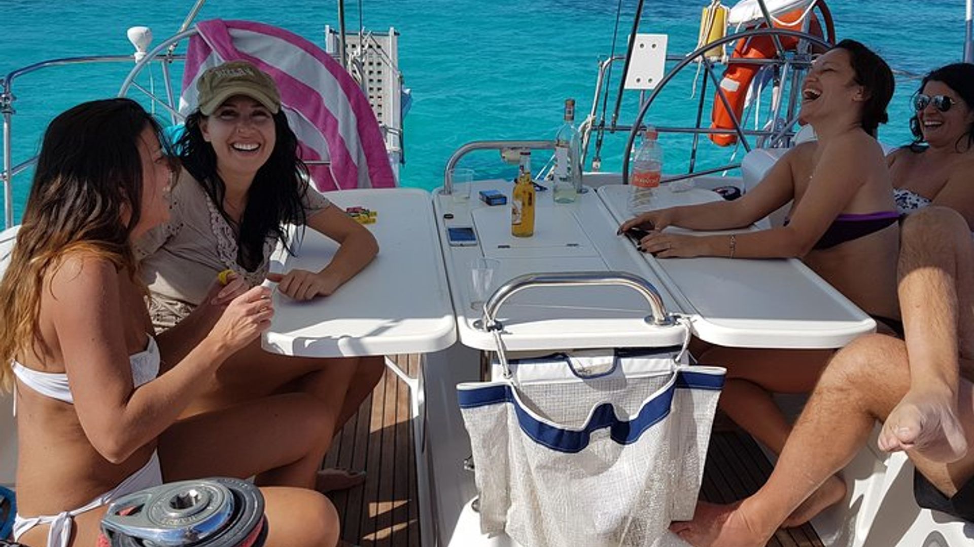 A full-day, small-group La Maddalena sailing tour