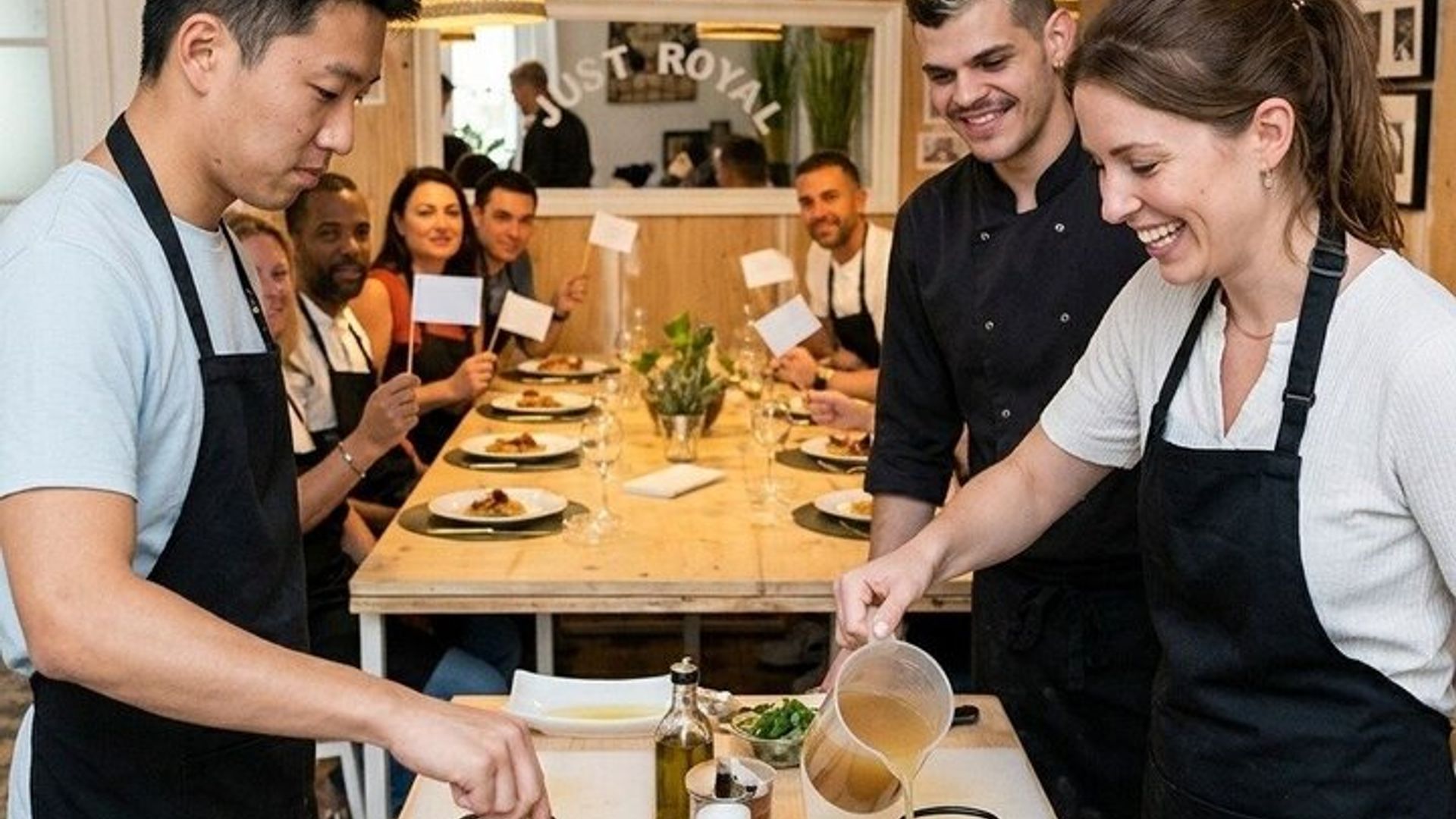Barcelona Cooking Class with Market Tour, Tapas Tasting, Wine