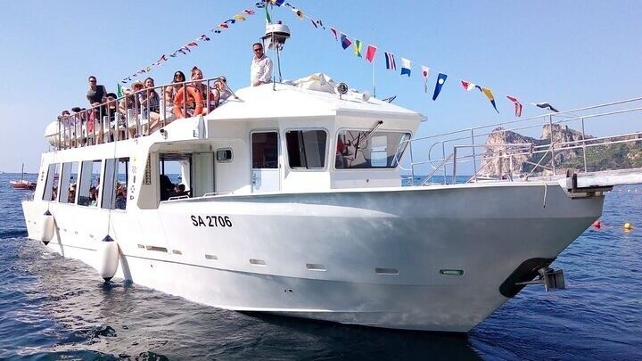 From Sorrento/Nerano:Capri Shared Tour (9:15am Boat Departure)