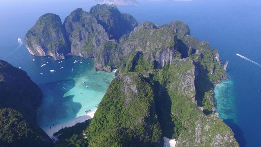 Private Phi Phi & 4 Islands Sunset Cruise by Speedboat - from Krabi