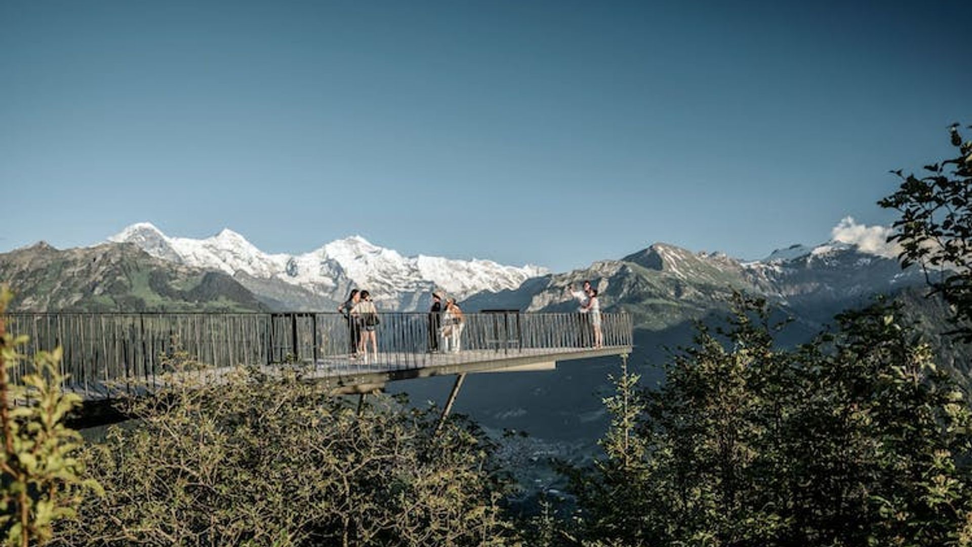 Harder Kulm Viewing Platform Visit with Funicular Ride from Interlaken