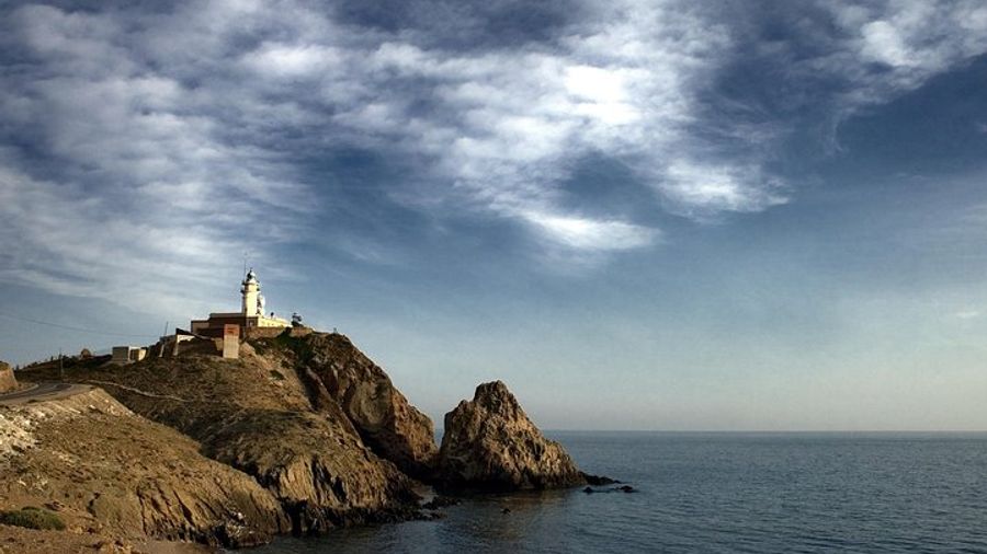 Cabo de Gata Natural Park from Roquetas, Aguadulce & Almeria