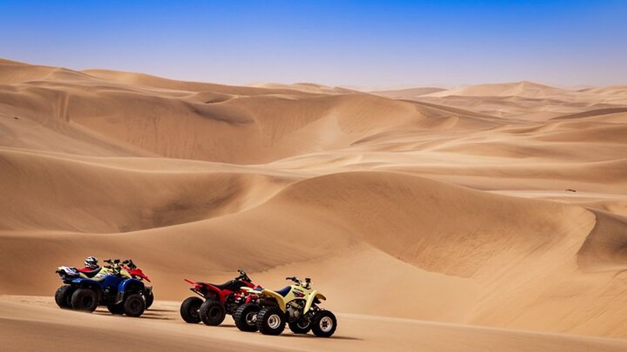 Doha Desert Adventure Quadbike Dune Bashing Camel Ride Inland Sea
