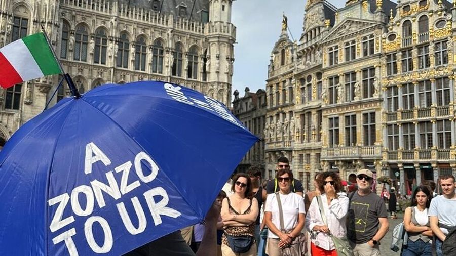 The first free tour of Italians in Brussels | Since 2016