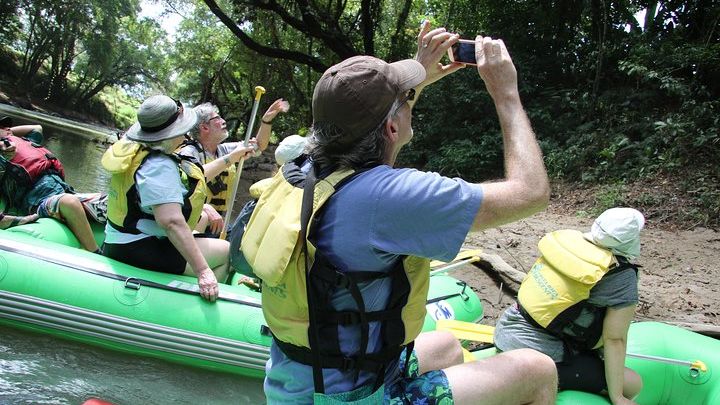 Morning Wildlife-Spotting River Float Beneath Arenal Volcano