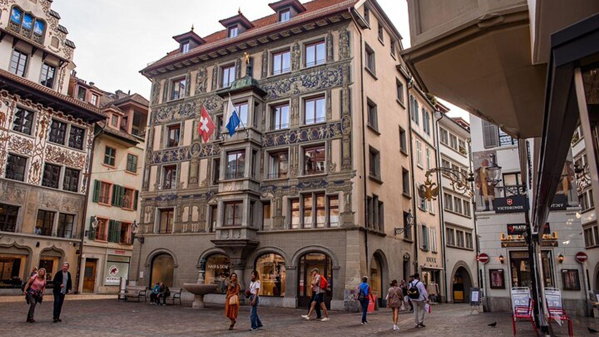 Visite guidée à pied de la vieille ville de Lucerne et croisière sur le lac