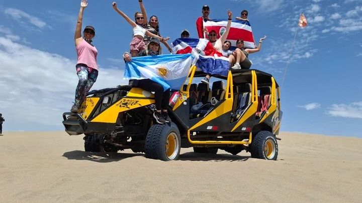 Ica Paracas and Huacachina Sandboarding Tour from Lima