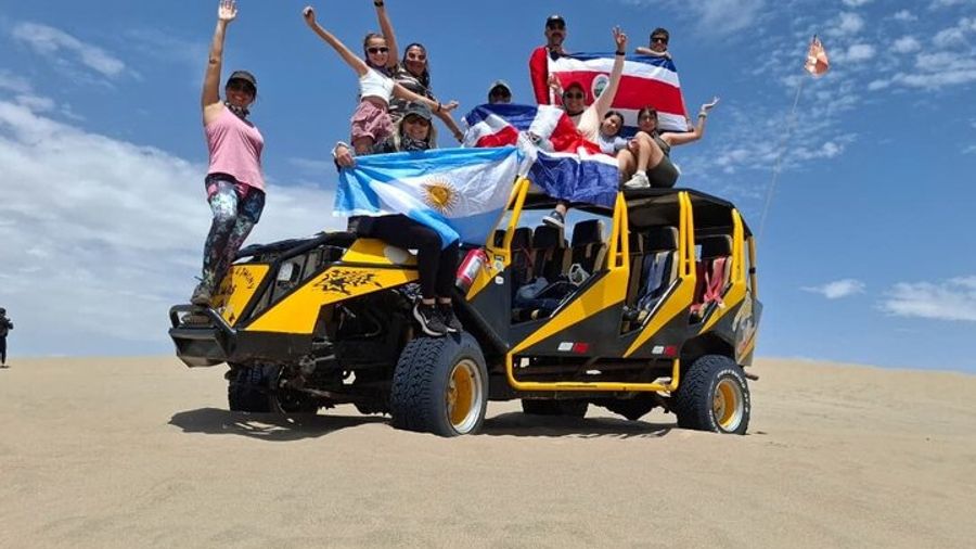 Ica Paracas and Huacachina Sandboarding Tour from Lima