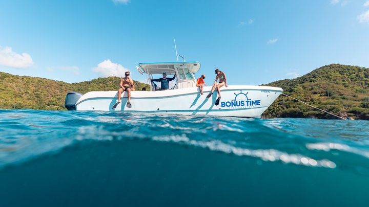 St. John or St. Thomas Half or Full-Day Private Boat Charter