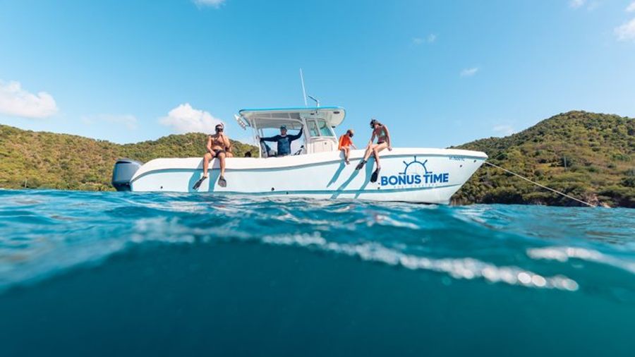 St. John or St. Thomas Half or Full-Day Private Boat Charter