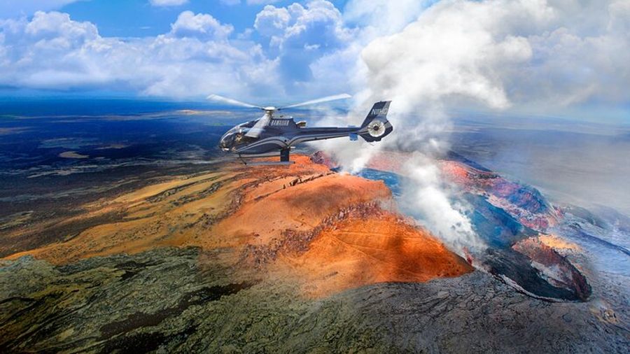 Hawaii Volcanoes Helicopter Tour from Hilo