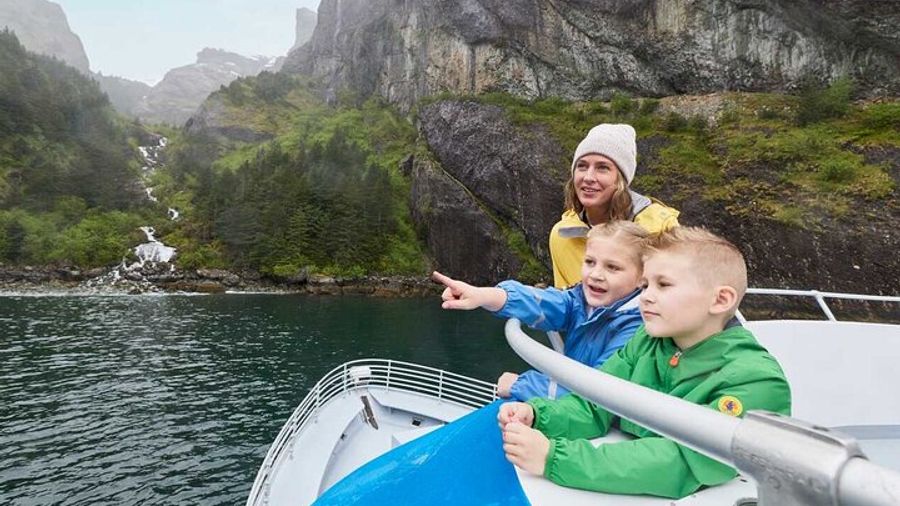 Resurrection Bay and Kenai Fjords Gray Whale Watching Cruise