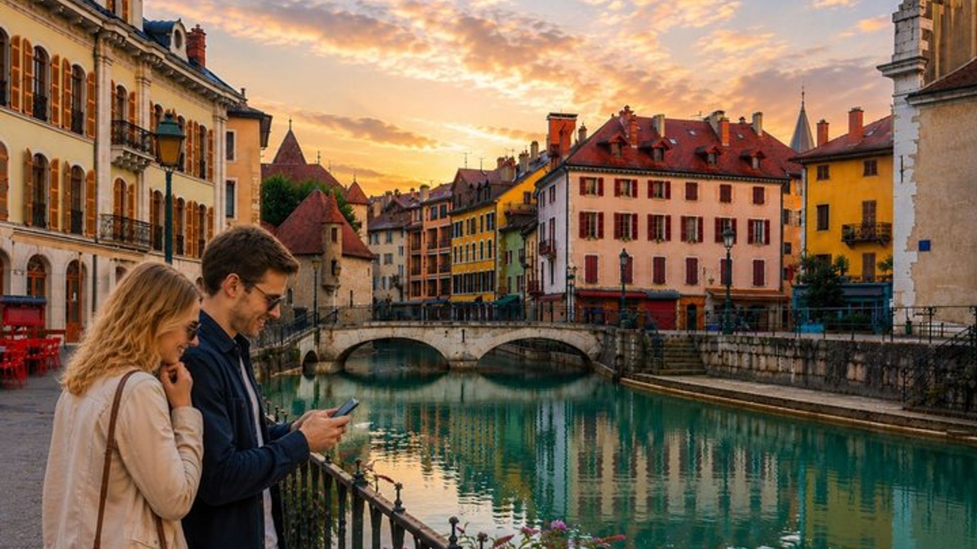 Annecy búsqueda del tesoro & Highlights tour a pie autoguiado