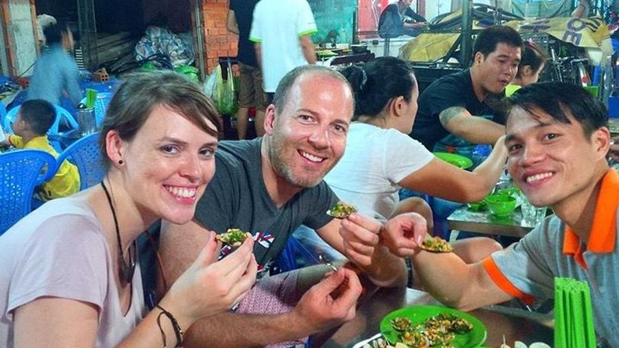 Ho Chi Minh City Street Food Tour by Motorbike at Night