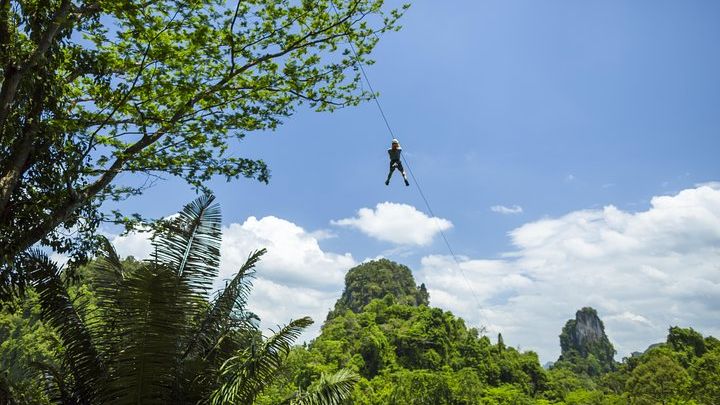 Krabi Small-Group 2-Hour Zipline Adventure