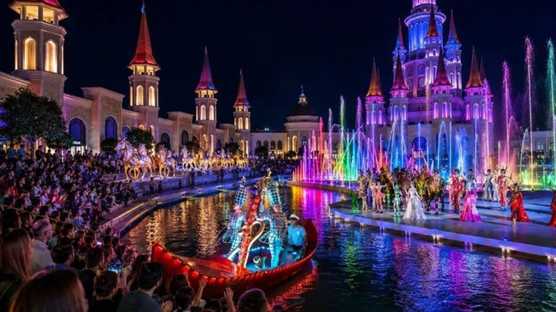 The Land of Legends Night Show with Hotel Transfer