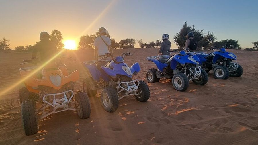 Sunset Group Quad Bike Adventure From Agadir Or Taghazout