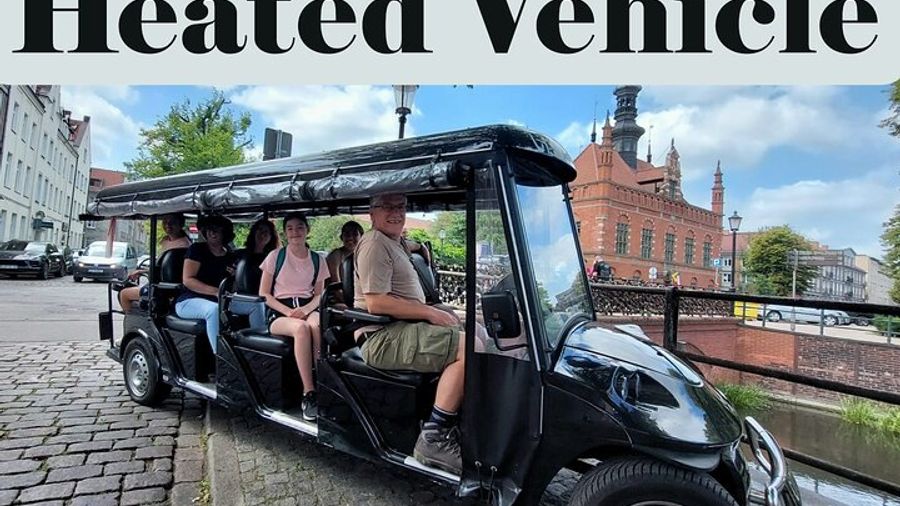 Gdansk Small-Group Tour by Golf Cart: Audio or Live Guide