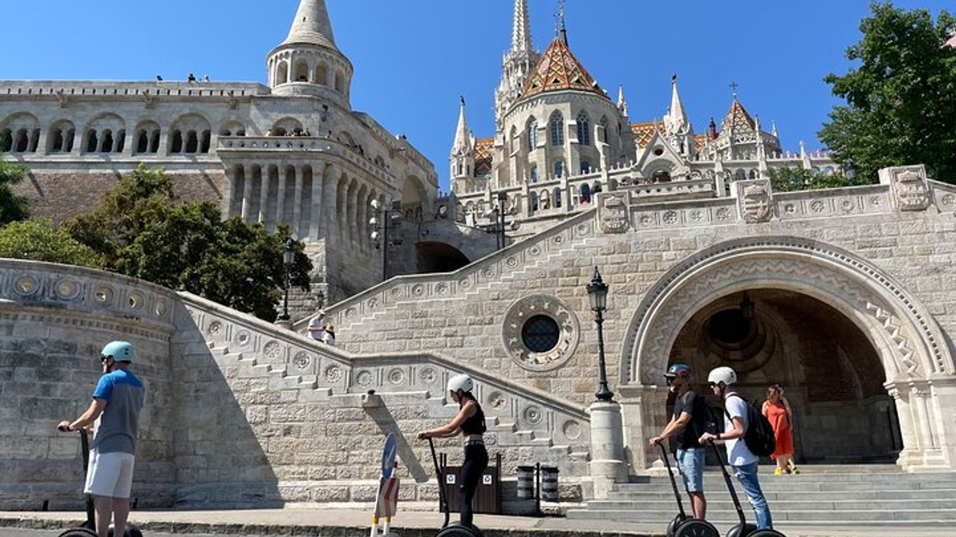 Tour Privato in Segway dell'Area del Castello di Budapest