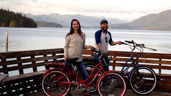Ketchikan Electric Bike and Rain Forest Hike Eco-Tour