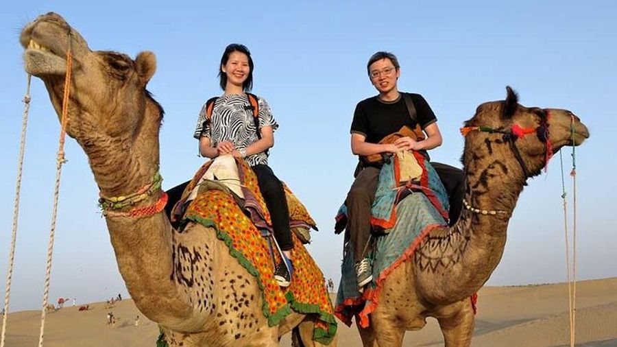 Private Overnight Camel Safari with Dinner, Thar Desert
