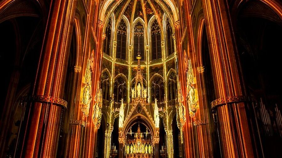 Vienna Votive Church Light Of Creation Immersive Experience