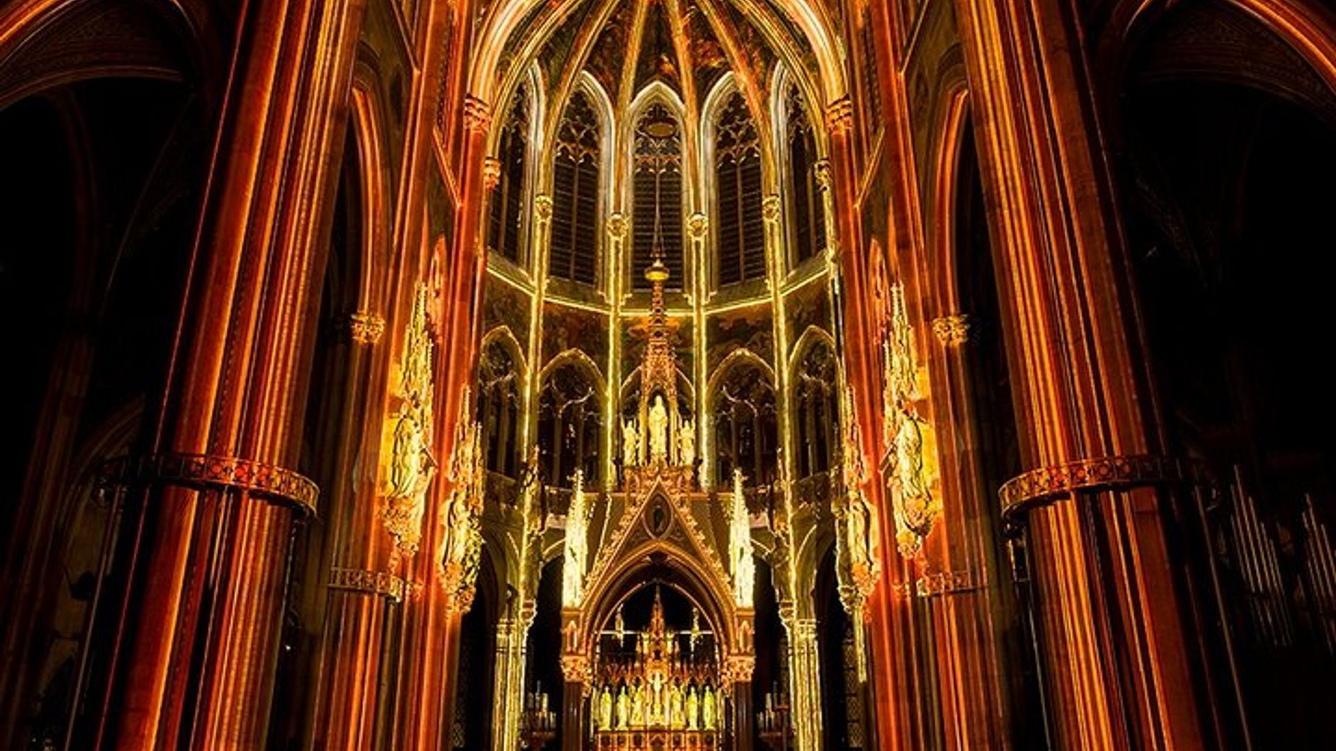Vienna Votive Church Light Of Creation Immersive Experience
