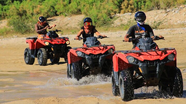 Cabo Migrino Beach and Desert ATV Tour plus Tequila Tasting